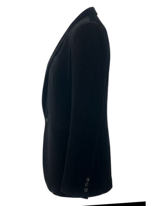 giacca donna in velluto liscio nero Good match | AB19-15U99
